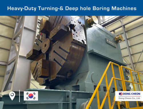 Heavy - Duty Turning & Deep Hole Boring Machines [Metalworking]