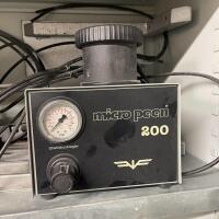 2x IEPCO AG micropeen 201 Small Sandblasting Units/Kleine Strahlanlagen Teile (2001) - 3