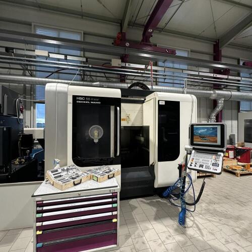 DMG HSC 55 linear CNC 5-Axis Milling Machine/5-Achsen Fräsmachine (2008)