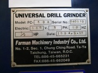 Farman Tool Grinder FC-50 N - 4