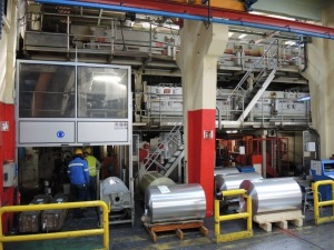 Rotomec Lacquer and Laminating Line