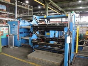 Deacro T18c Duplex Cantilevered Slitter rewinder Slitter