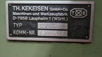 Kekeisen UBF 2000/10 plano-milling machine (1989) - 18