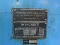 Weingarten XVDRR VI Double Column Hydraulic Press - 5