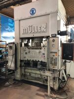 Fritz-Muller KEZ 250-13,5 / 5.1.1 Double Column Hydraulic Press