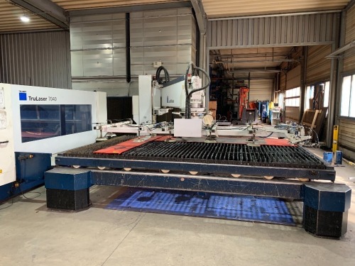 Trumpf TruLaser 7040 CNC laser Cutting Machine