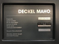 Deckel Maho DMU 80 P CNC Universal Milling Machine - 8