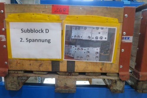 Clamping device Subblock D 2. clamping