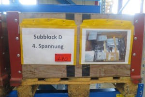 Clamping device Subblock D 4. Tension