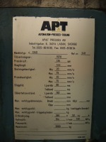 APT 135D Hydraulic Press - 8