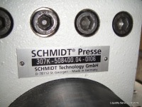 Schmid '307K-508400-0106' Pnuematic Press - 5