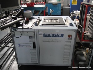Teradyne 'CSC-114-79' ICT with Oerlerikon vacuum pump