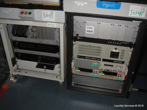 Two test stations containing: 2 x Keithley 2000