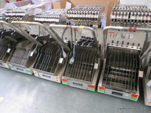 ASM / Siemens '00119022-02' Four HS50 / HS60 Feeder Carts Please note feeders not included