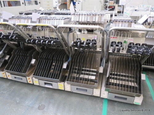 ASM / Siemens '00119022-02' Four HS50 / HS60 Feeder Carts Please note feeders not included