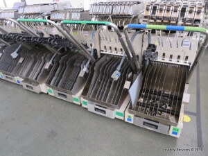 ASM / Siemens '00119022-02' Four HS50 / HS60 Feeder Carts Please note feeders not included