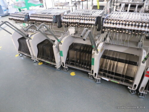 ASM / Siemens Four Feeder Carts Please note feeders not included