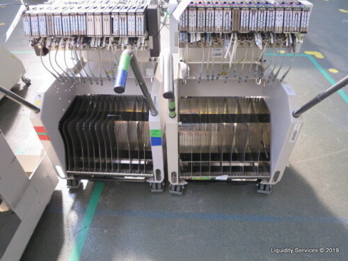 ASM / Siemens Two Feeder Carts Please note feeders not included