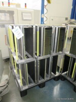 Eighteen 145mm Adjustable PCB Magazines To include ESD pallet - 2