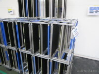 Twenty 110mm Adjustable PCB Magazines To include ESD pallet - 3