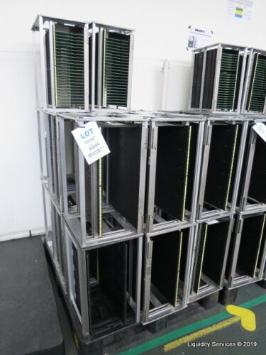 Twenty 185mm Adjustable PCB Magazines To include ESD pallet