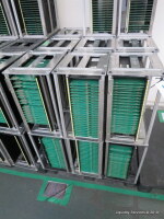 Twenty 185mm Adjustable PCB Magazines To include ESD pallet - 2