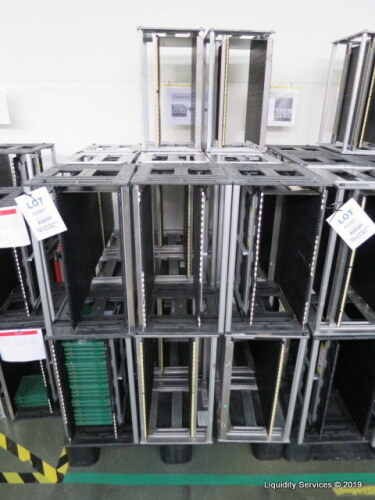 Twenty 185mm Adjustable PCB Magazines To include ESD pallet