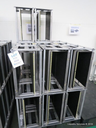 Twenty 185mm Adjustable PCB Magazines To include ESD pallet