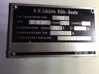 Schutte AF 26-8 DNT CNC Lathe - 7