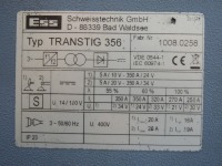 ESS TransTig 356 Welder - 6