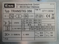 ESS TransTig 356 C Welder - 5