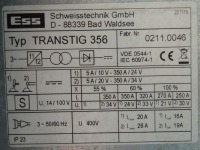 ESS Transtig 356 C Welder - 6