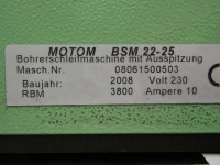 Motom BSM22/25 Drill Grinder - 7