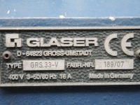 Glaser GRS33-V Pipe Bend Grinder - 5