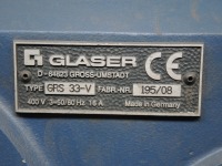 Glaser GRS33-V Pipe Bend Grinder - 7