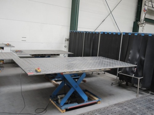 Hole Grid Pattern Welding Table