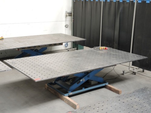 Hole Grid Pattern Welding Table