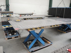 Hole Grid Pattern Welding Table