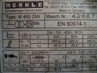 Merkle M450DW Welder - 5