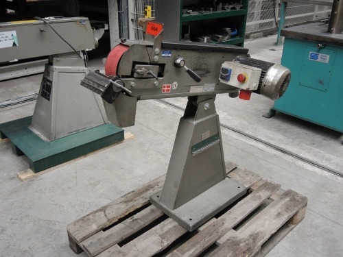 Grimax horizontal belt grinding machine #4