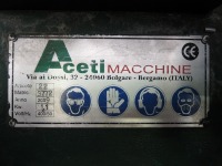 Aceti 22 belt grinding machine #6 - 4