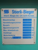 Stierli-Bieger 300 NC hydraulic horizontal bending machine #43 - 9