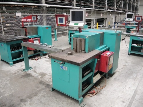 Stierli-Bieger 700 NC hydraulic horizontal bending machine #47