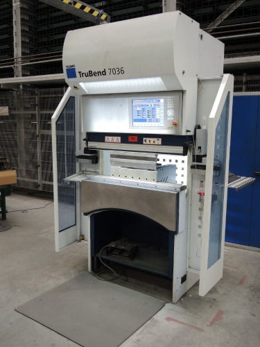 Trumpf TruBend 7036 electromech. press brake #87