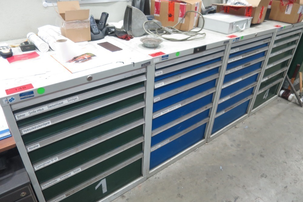 Sold at Auction: Workforce Plastic Storage Cabinet