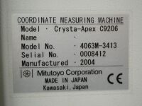 Mitutoyo Crysta-Apex C 3D-measuring machine - 12