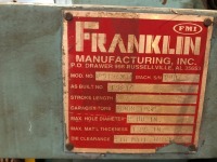 FRANKLIN BP5196X18 Assembly Machine - 7