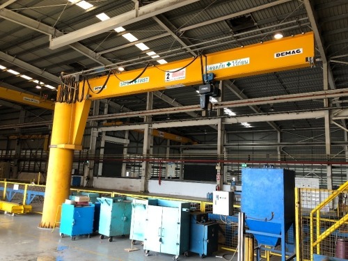 DEMAG Jib Crane (Floor Mount)