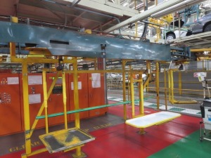 Overhead Suspended Frame Seat Conveyor