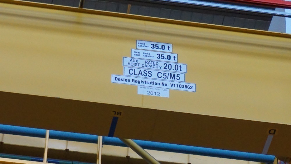 Demag Overhead Travelling Gantry Crane